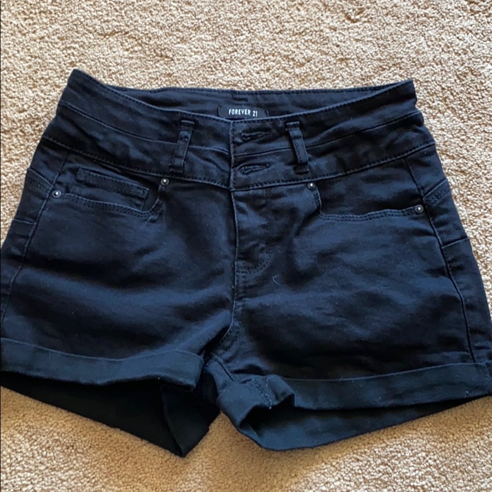 High waisted shorts